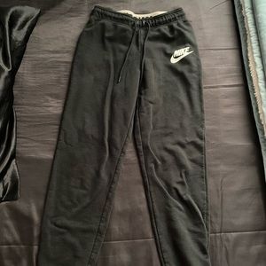 Black Nike sweatpants